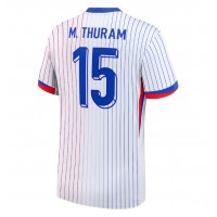 Fotbalové Dres Francie Marcus Thuram #15 Venkovní ME 2024 Krátký Rukáv